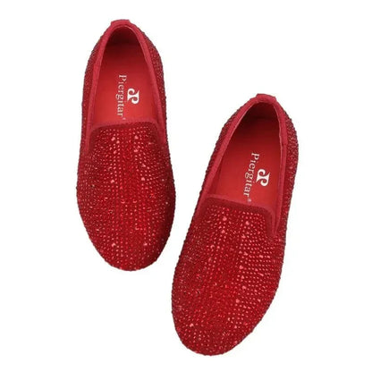 Kids Loafers Rhinestone Loafers: Kids' Loafers Party & Casual Shoes -Guocali