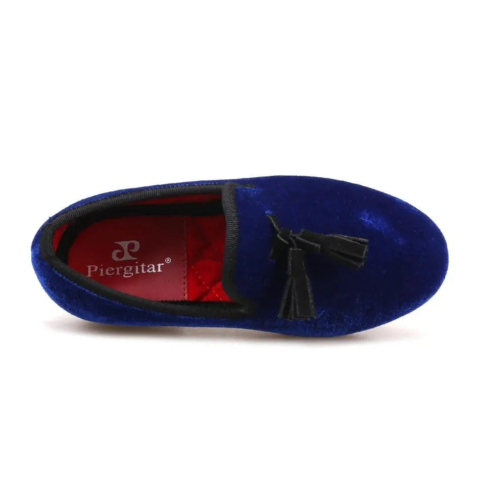 Kids Loafers Royal Blue Children's Tassel Loafer Shoes - Loafer Shoes - Guocali