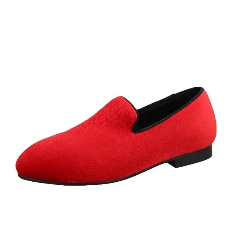 Kids Slipper Dress Loafers - Slip-On Flat Formal Dress Shoes