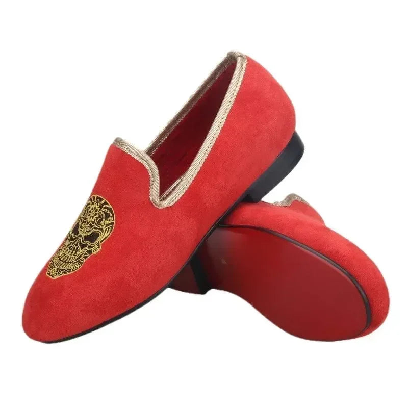 Kids Slipper Dress Loafers - Slip-On Flat Shoes