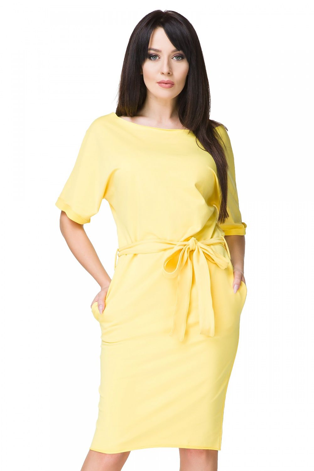 Kimono Wrap Day Dress Casual Style-Day Dress-GUOCALI