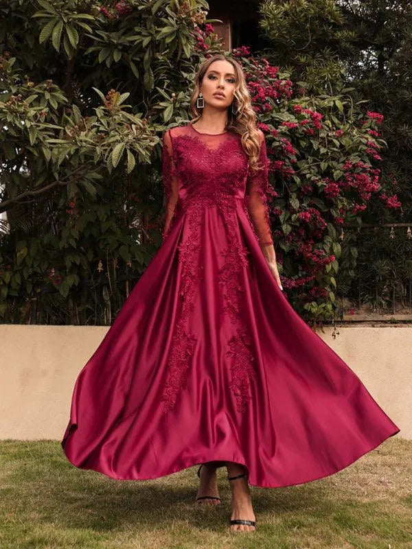 Ladies Maxi Banquet Party Dress
