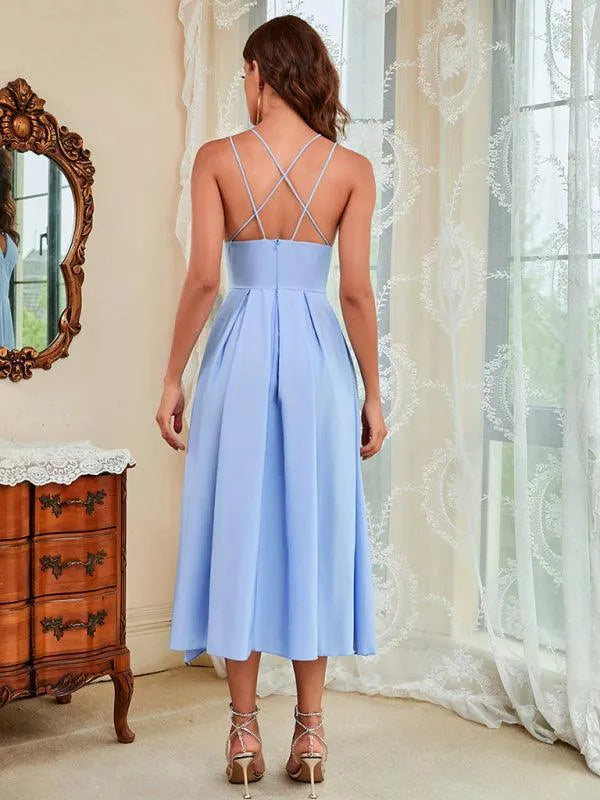 Ladies Strap Summer Dress -Guocali