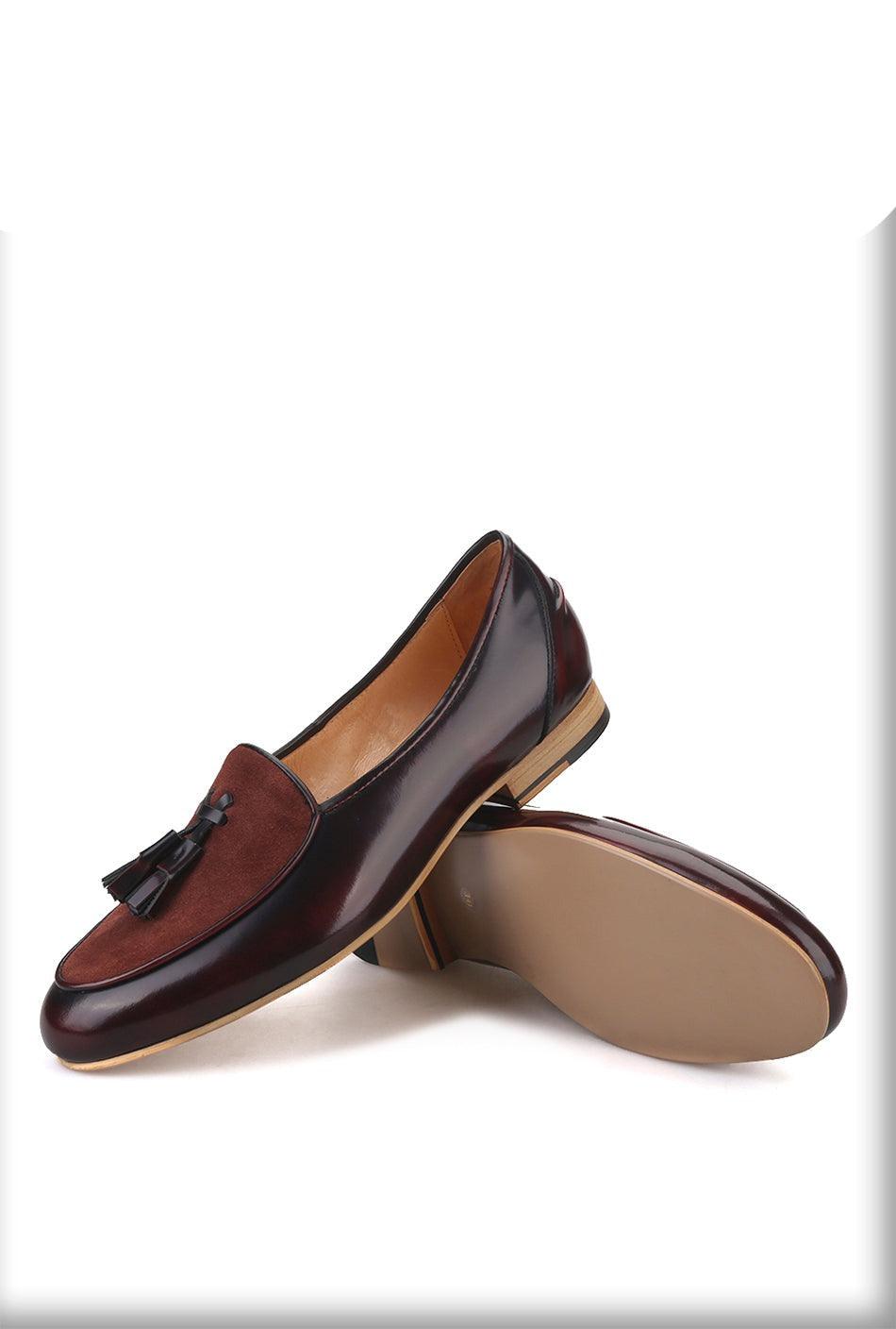 Leather Men Loafers With Tassel - Men Shoes - Loafer Shoes - Guocali