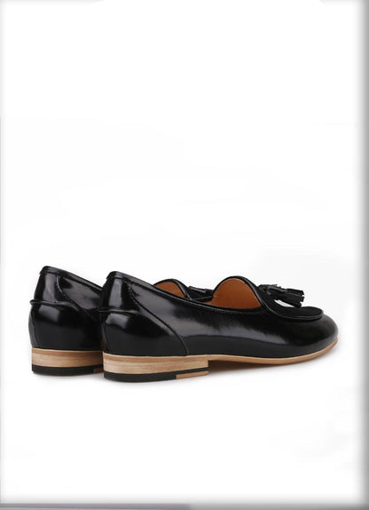 Leather Men Loafers With Tassel - Men Shoes - Loafer Shoes - Guocali