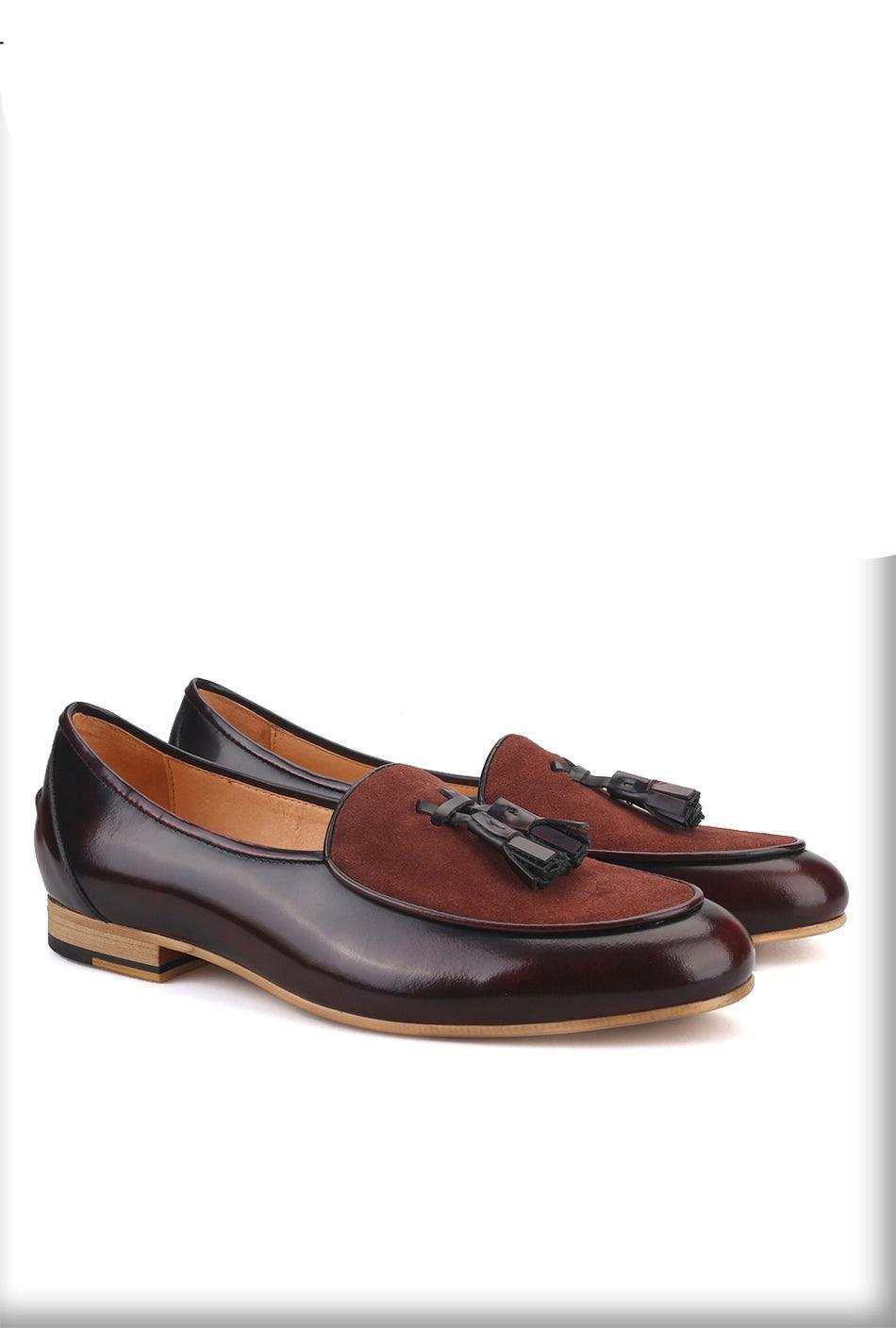 Leather Men Loafers With Tassel - Men Shoes - Loafer Shoes - Guocali