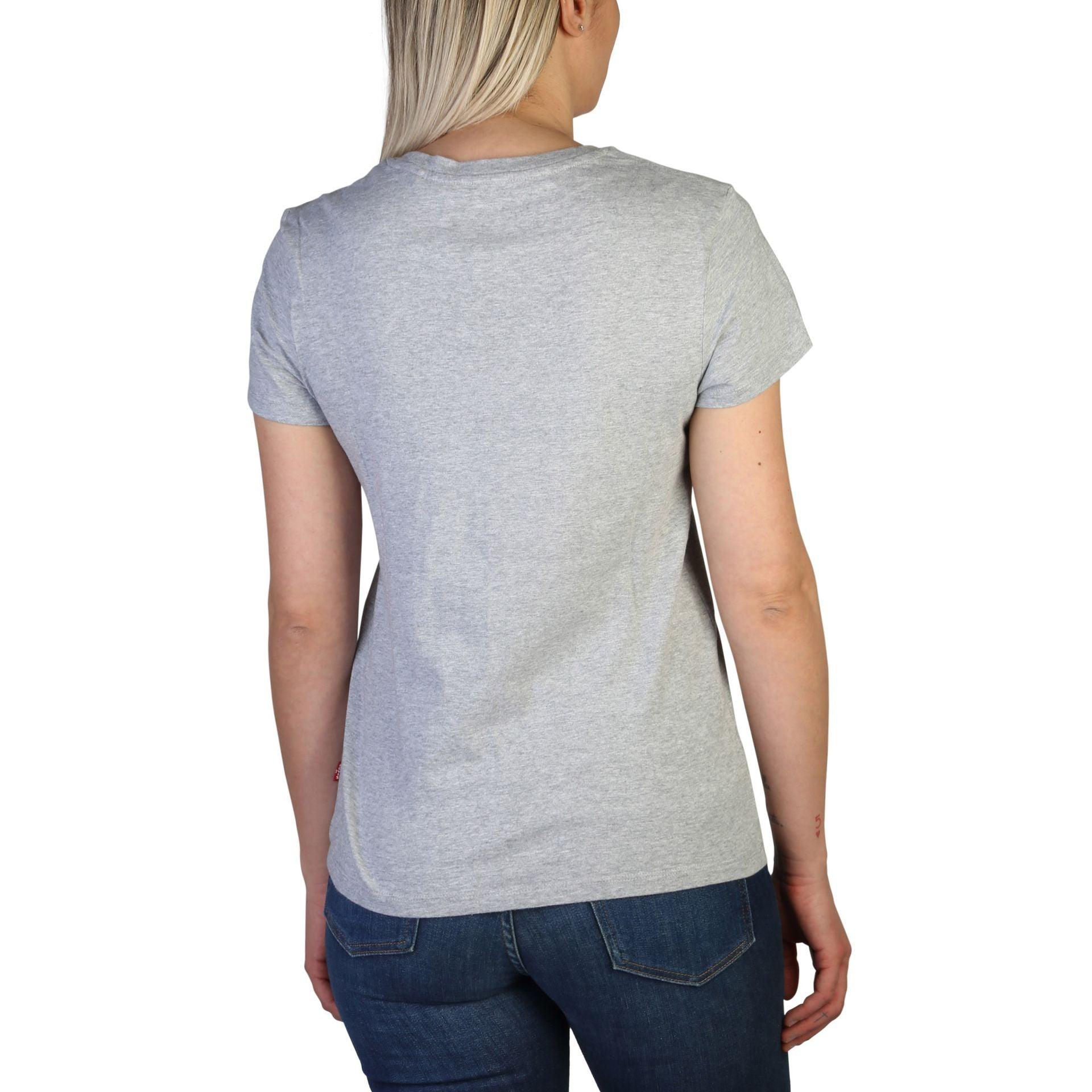 Levis Women T-Shirts - Grey Brand T-shirts - T-Shirt - Guocali