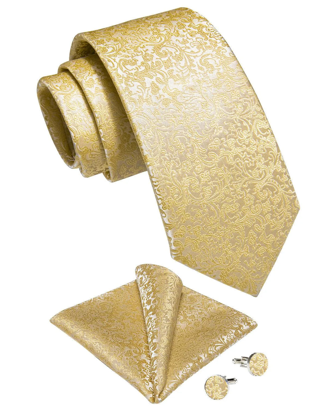 Luxury Paisley Necktie Set -Guocali