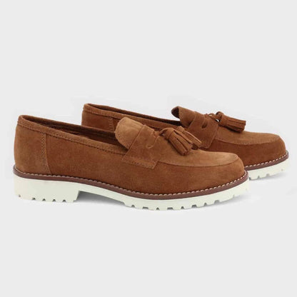 Made in Italia Moccasins - Women Loafer Shoes -Guocali