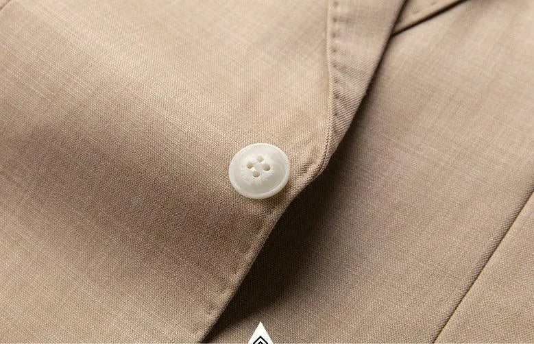 Men Blazer - 1-Button Business -Guocali