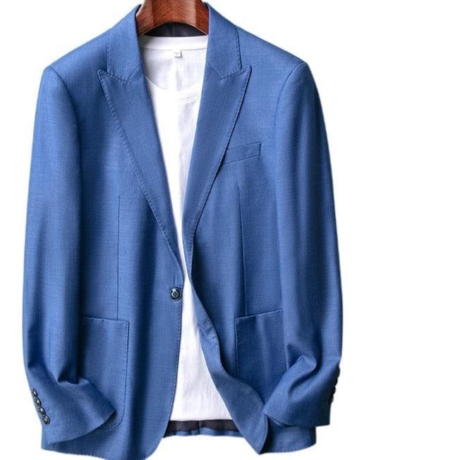 Men Blazer - 1-Button Business - Men Blazer - Guocali