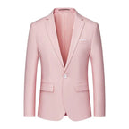 Men's Suit Jacket - Wrinkle-Resistant Blazer