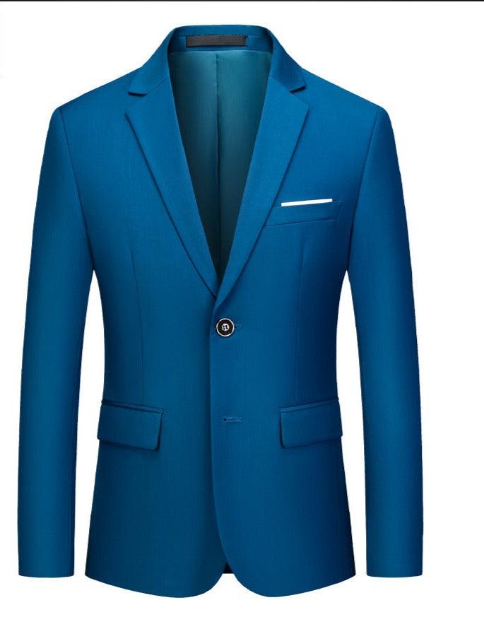 Men Blazer - 2-Button Formal Blazer - Men Blazer - Guocali