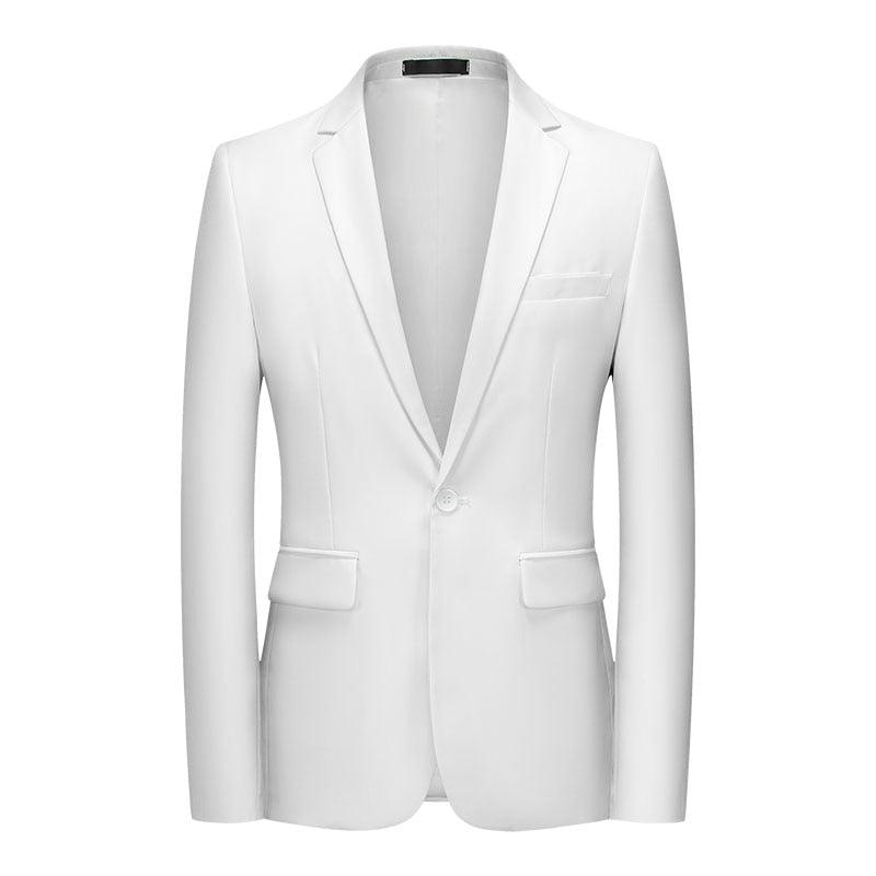 Men Blazer - 2-Button Formal Blazer - Men Blazer - Guocali