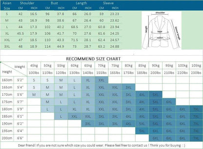 Men Blazer - Casual Denim Blazer -Guocali