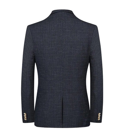 Men Blazer - Marl 2-Button Formal Blazer -Guocali
