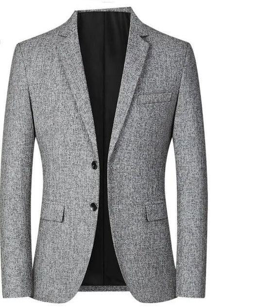 Men Blazer - Marl Formal Blazer -Guocali