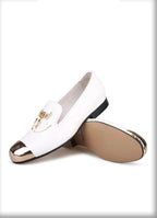 Men Casual Dress Slipper Loafers - Slip-On Flat Shoes