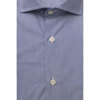 Men Cotton Long Sleeves Dress Shirt – Breathable, White