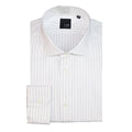Men Cotton Long Sleeves Point Collar Dress Shirt – Breathable, Blue