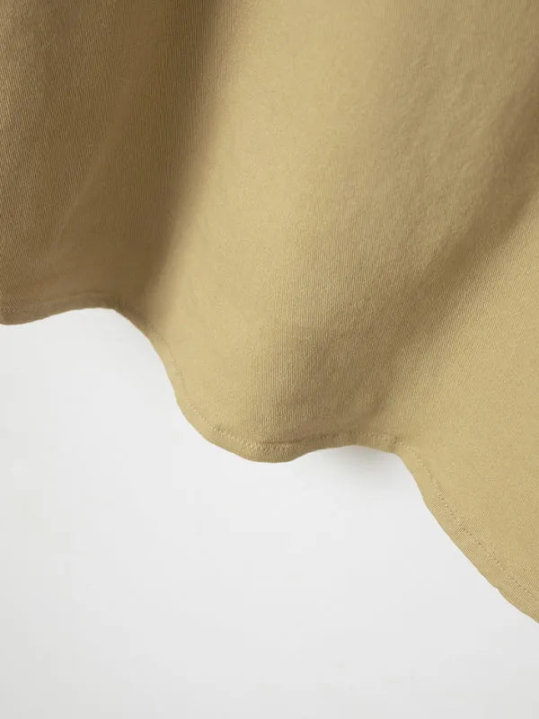 Men Cotton Long Sleeves Regular Fit Casual Shirt – Slight Elasticity - Green -Guocali