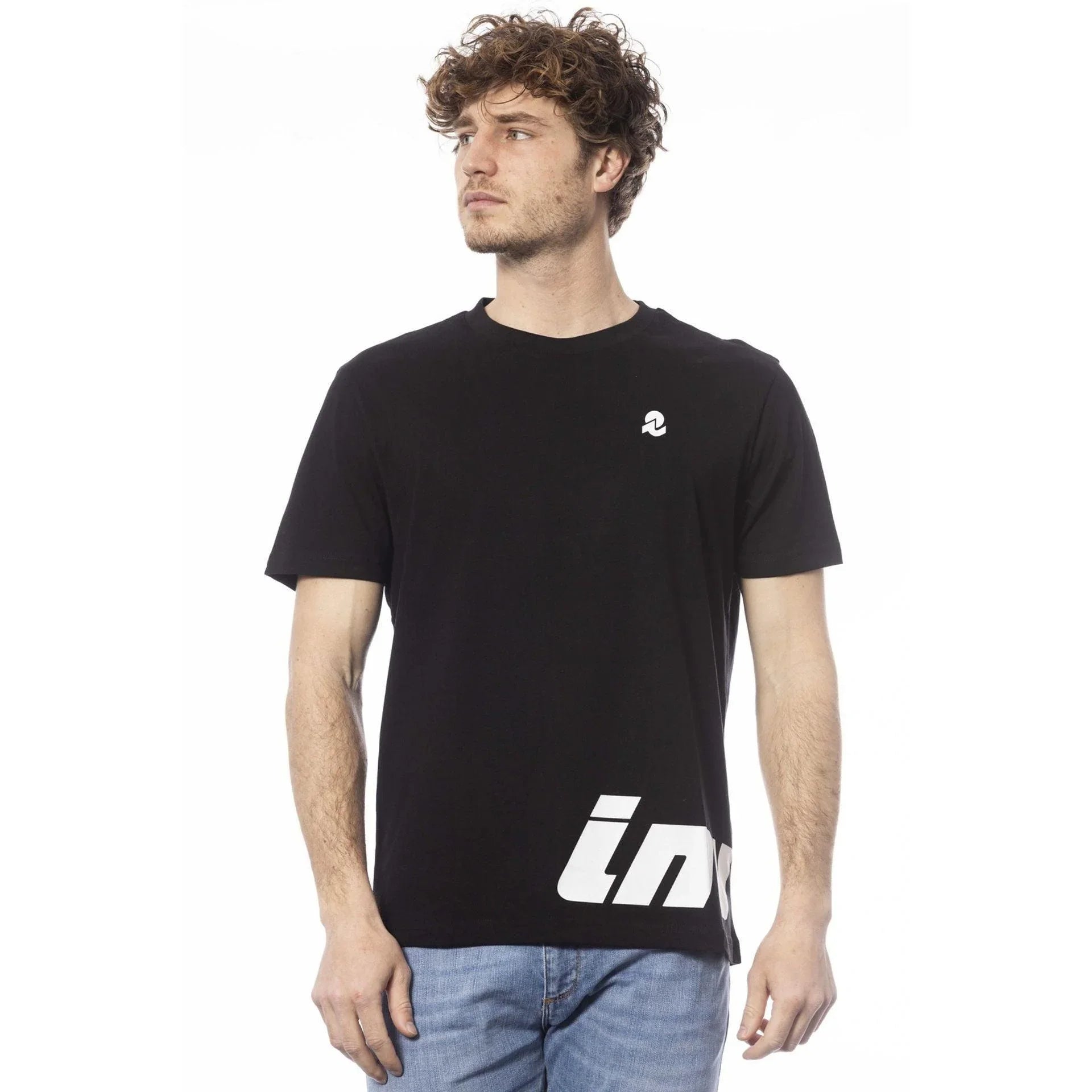 Men Crew-Neck Short-Sleeves T-Shirt – Breathable - Black -Guocali