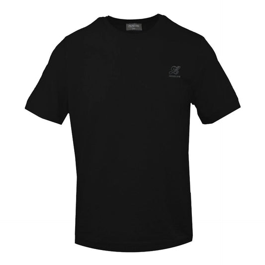Men Crew-Neck Short-Sleeves T-Shirt – Breathable - Black -Guocali