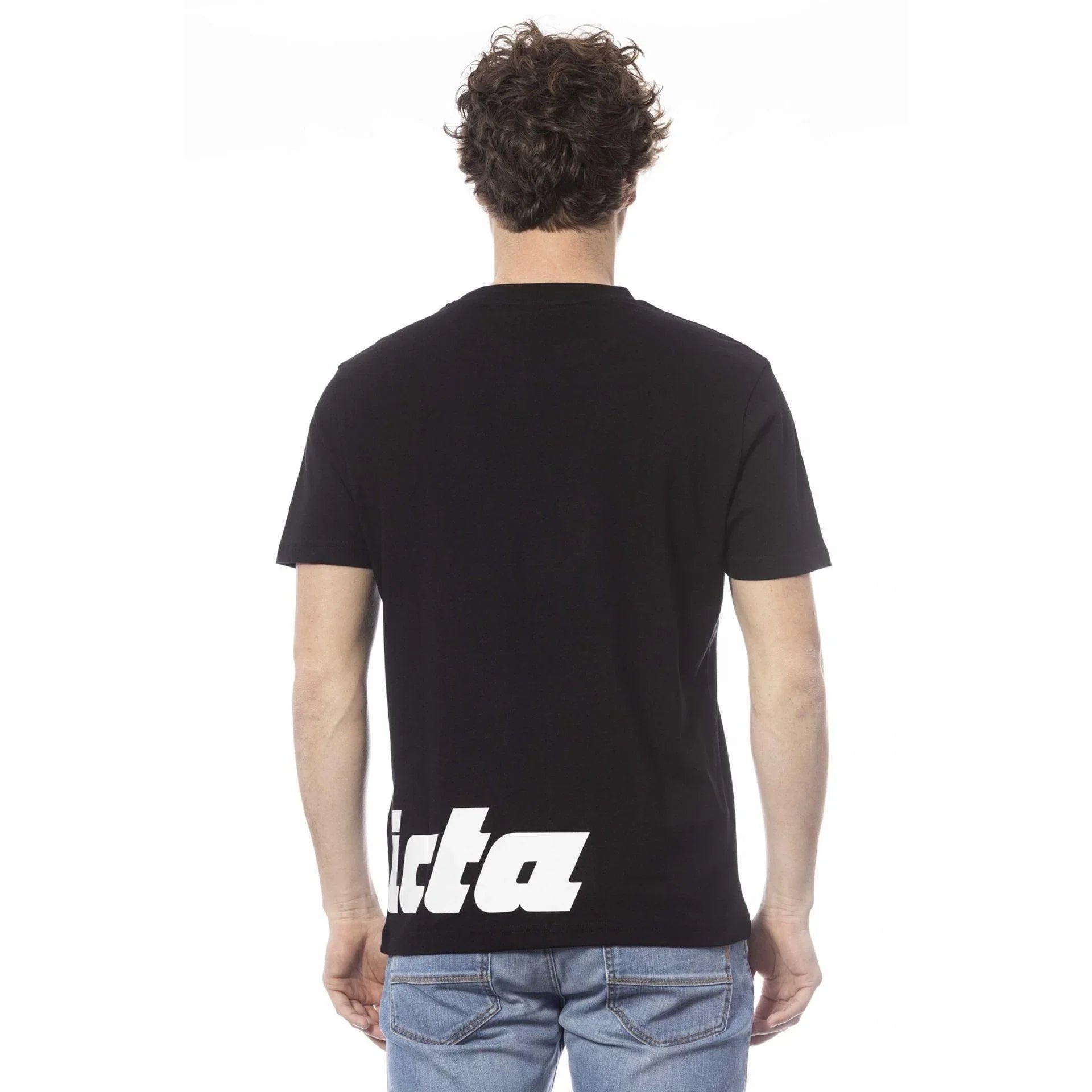 Men Crew-Neck Short-Sleeves T-Shirt – Breathable - Black -Guocali