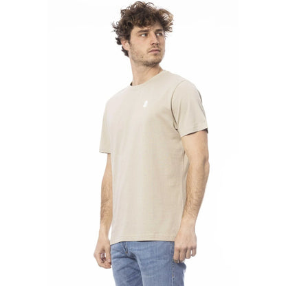 Men Crew-Neck Short-Sleeves T-Shirt – Breathable - Brown -Guocali