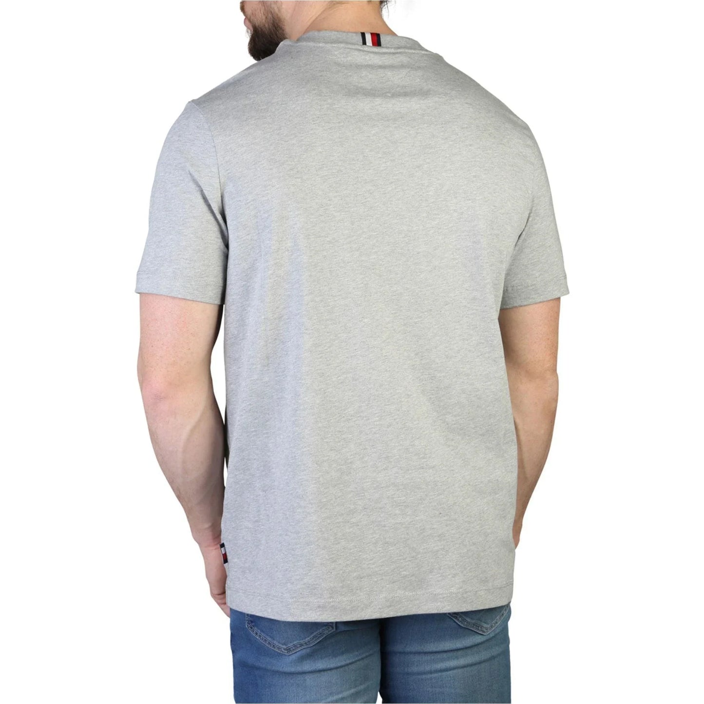 Men Crew-Neck Short-Sleeves T-Shirt – Breathable - Gray -Guocali