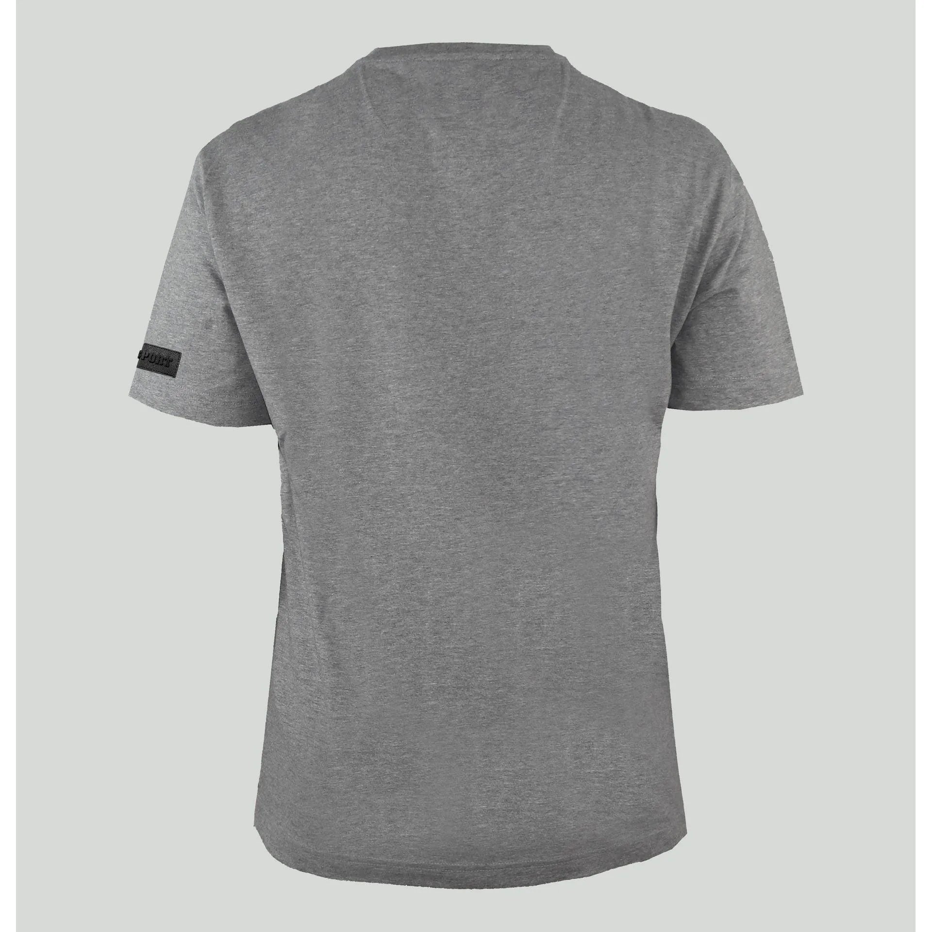 Men Crew-Neck Short-Sleeves T-Shirt – Breathable - Gray -Guocali