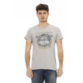 Men Crew-Neck Short-Sleeves T-Shirt – Breathable - Gray -Guocali