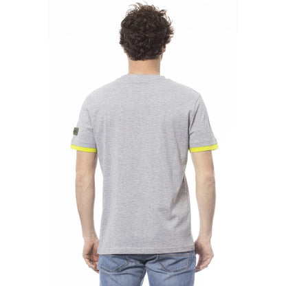 Men Crew-Neck Short-Sleeves T-Shirt – Breathable - Gray, Yellow, Blue -Guocali