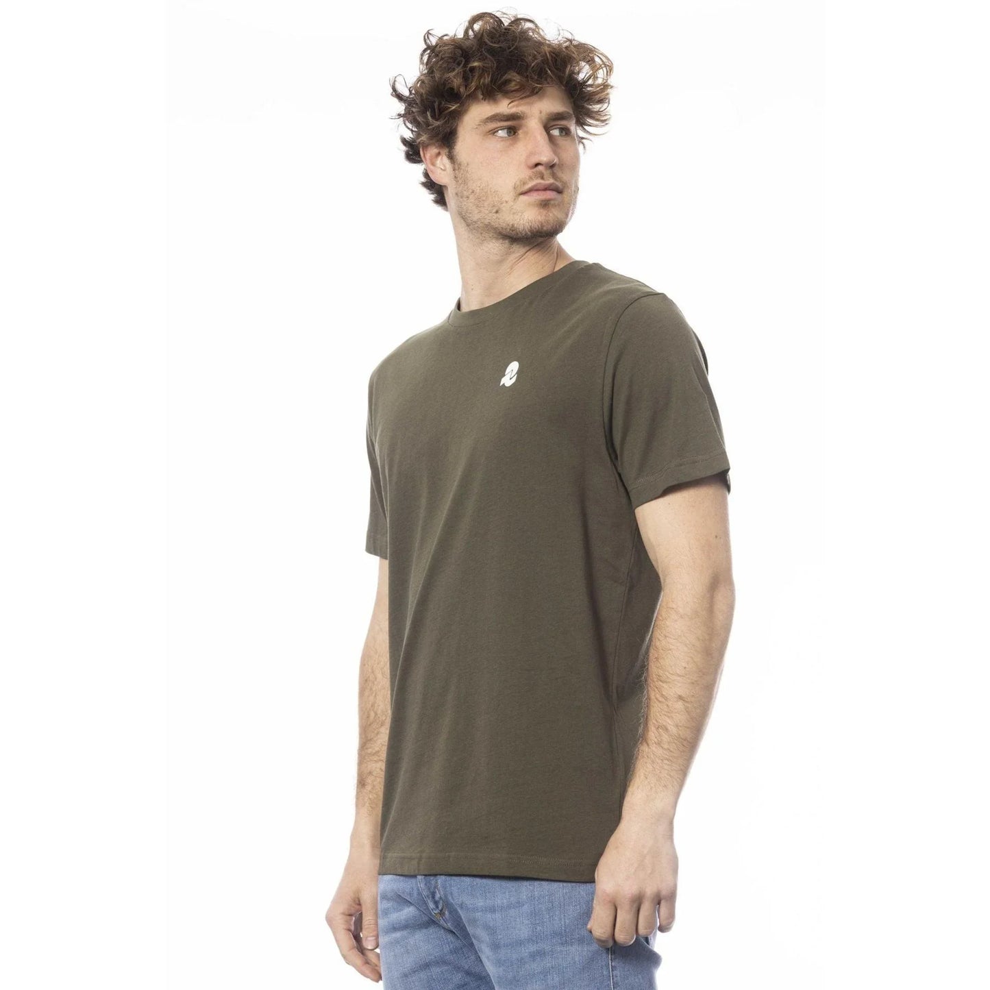 Men Crew-Neck Short-Sleeves T-Shirt – Breathable - Green -Guocali