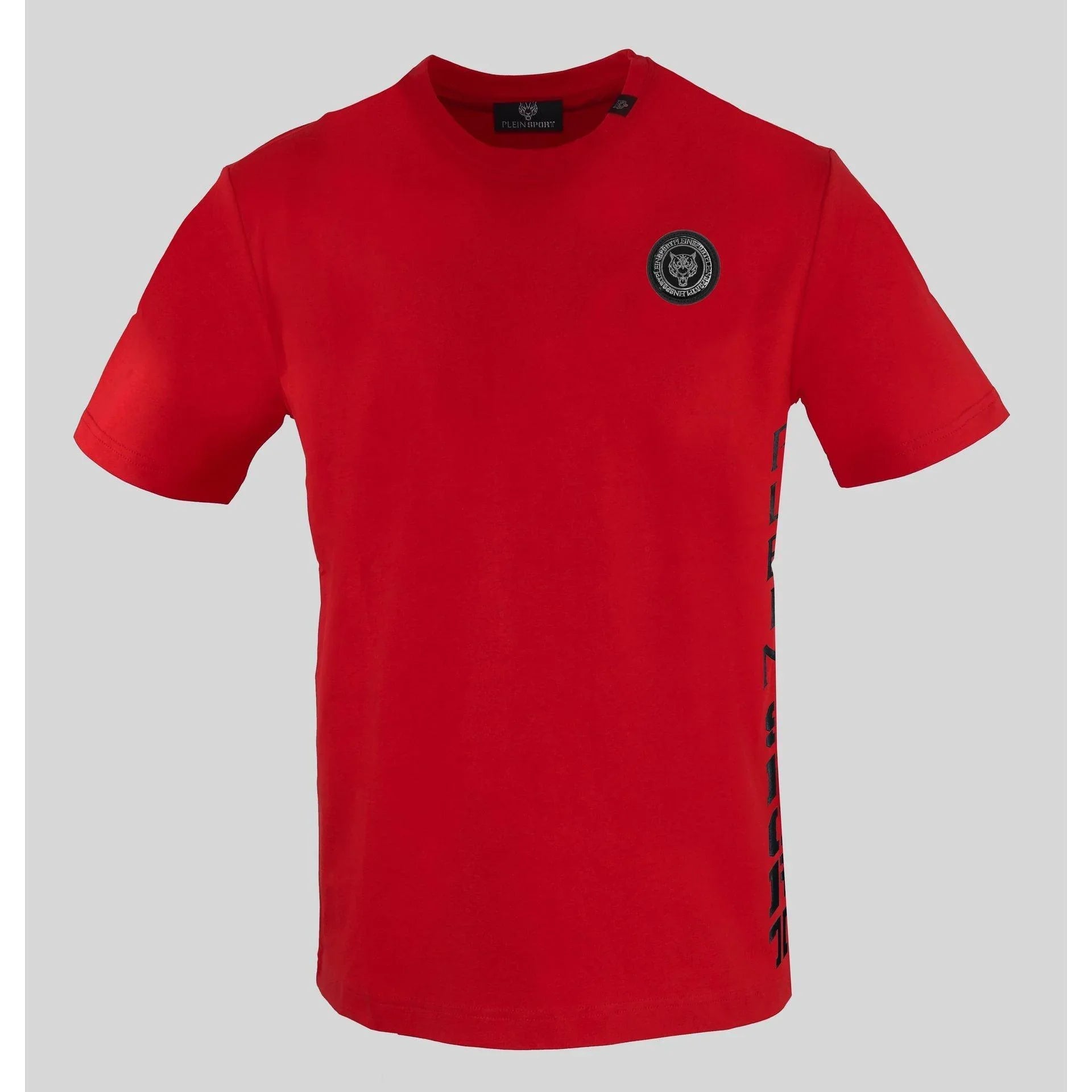Men Crew-Neck Short-Sleeves T-Shirt – Breathable - Red -Guocali