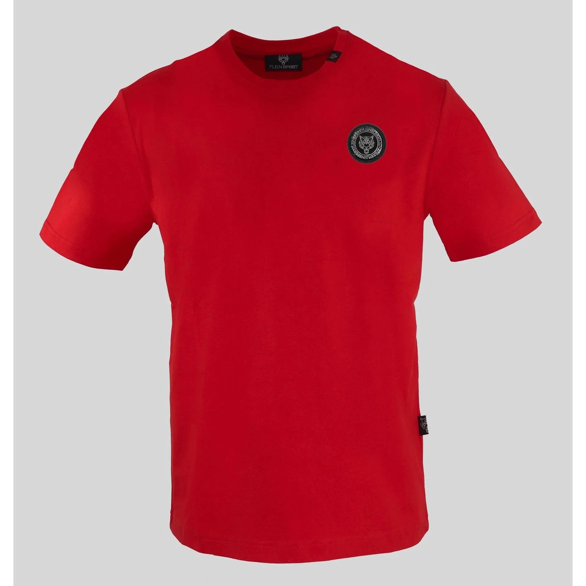 Men Crew-Neck Short-Sleeves T-Shirt – Breathable - Red -Guocali
