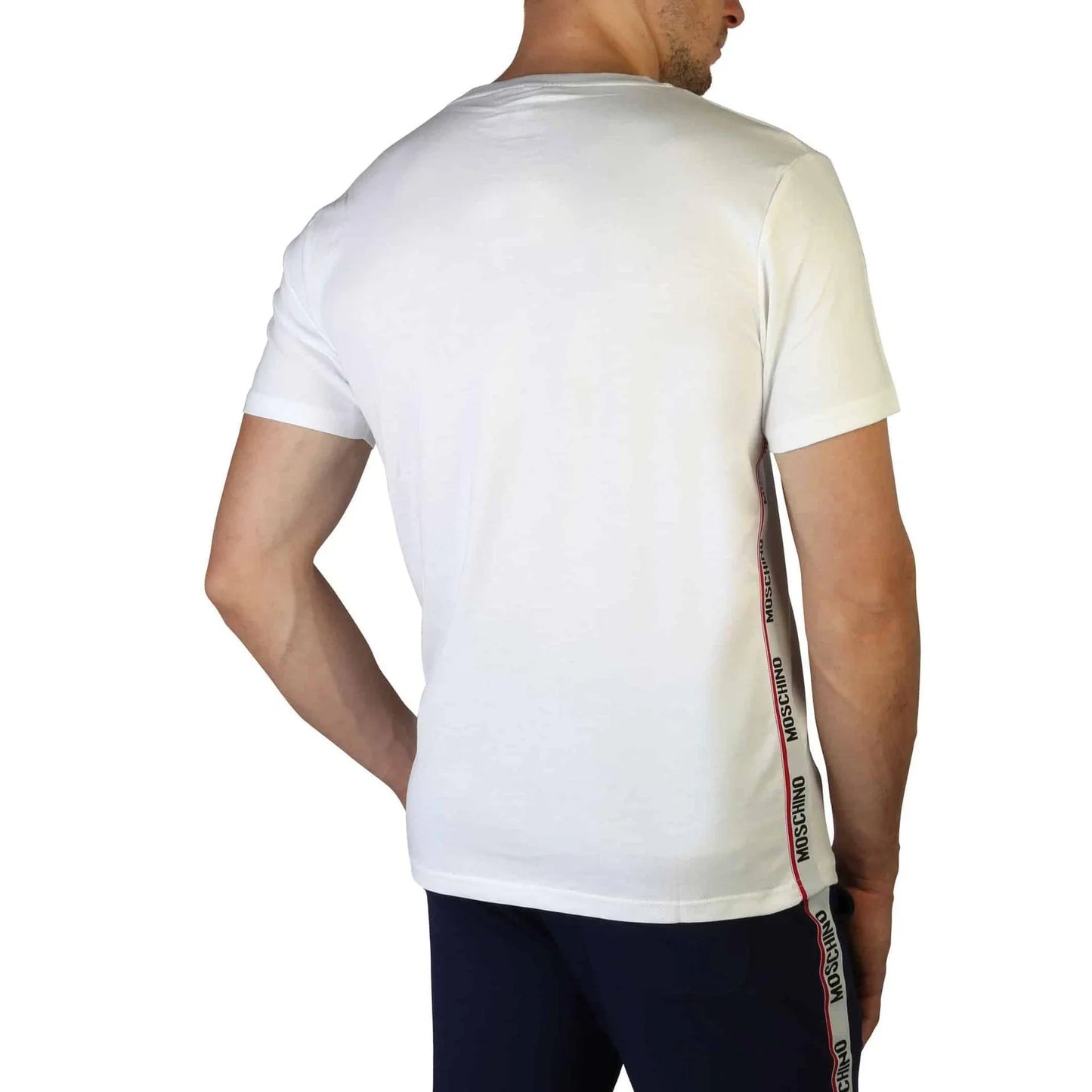 Men Crew-Neck Short-Sleeves T-Shirt – Breathable - White -Guocali
