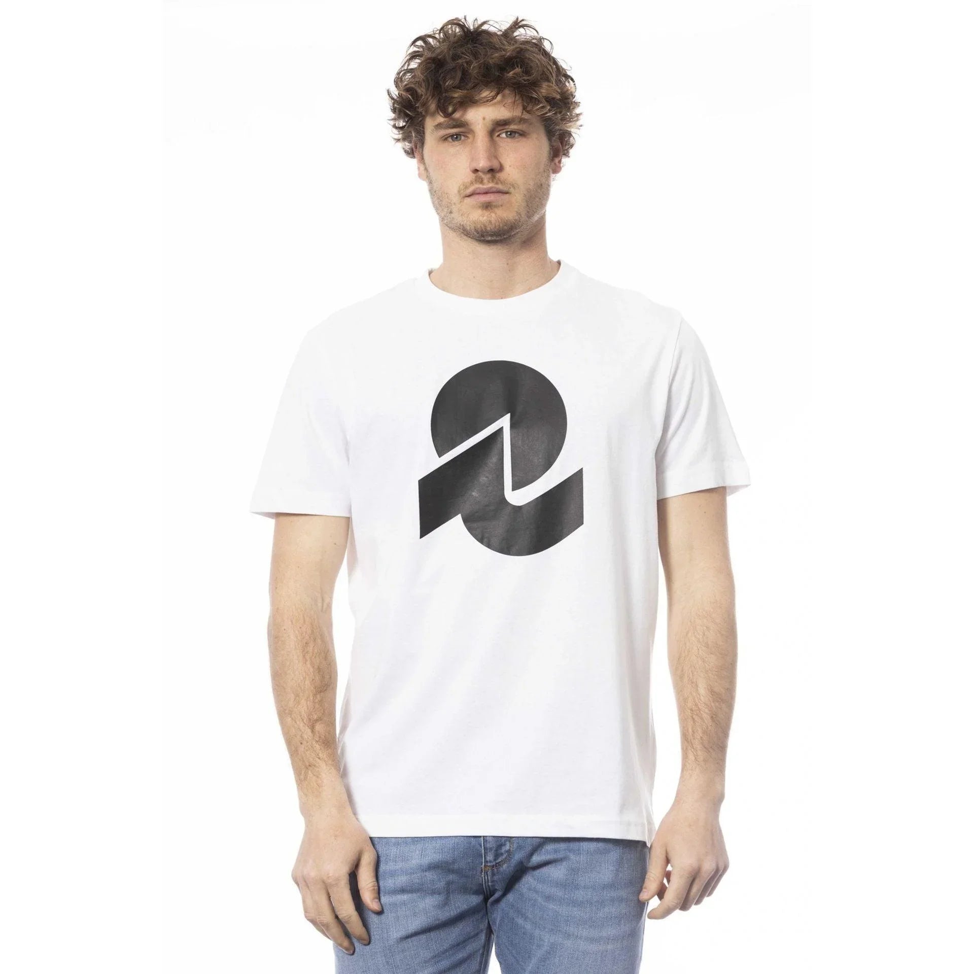 Men Crew-Neck Short-Sleeves T-Shirt – Breathable - White -Guocali