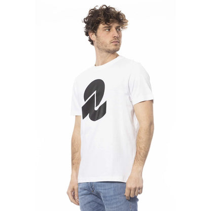 Men Crew-Neck Short-Sleeves T-Shirt – Breathable - White -Guocali