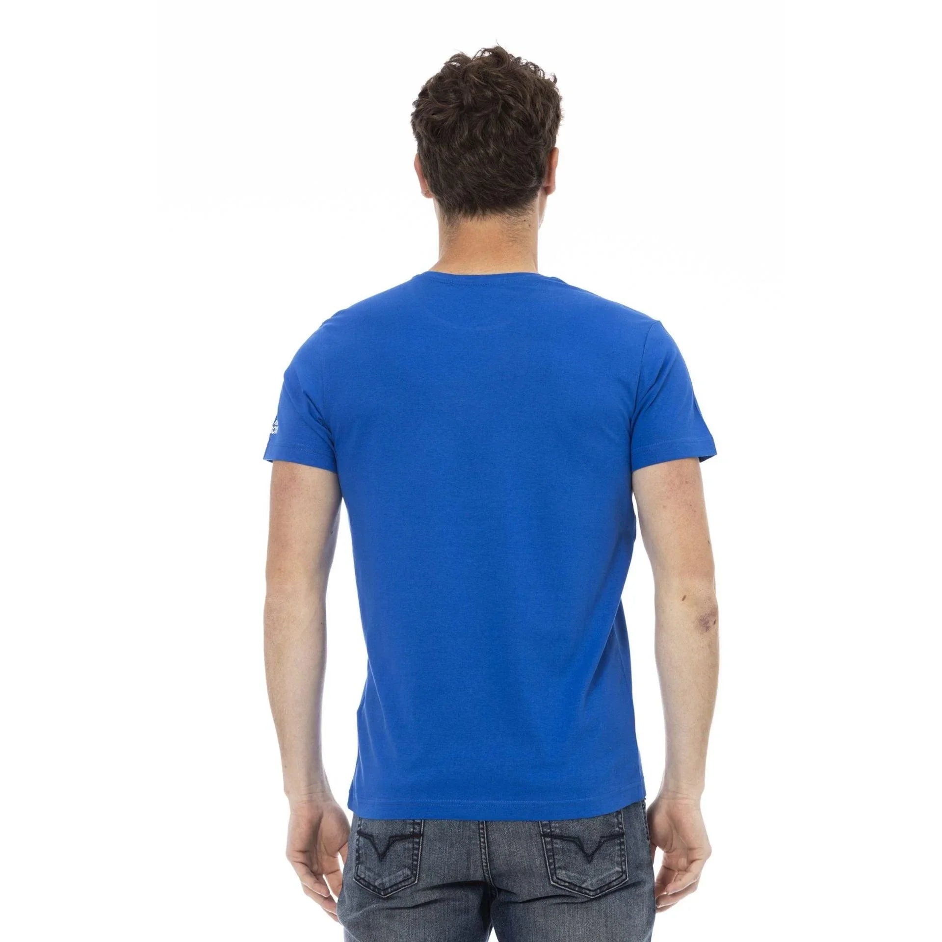 Men Crew-Neck Short-Sleeves T-Shirt – Lightweight, Navy