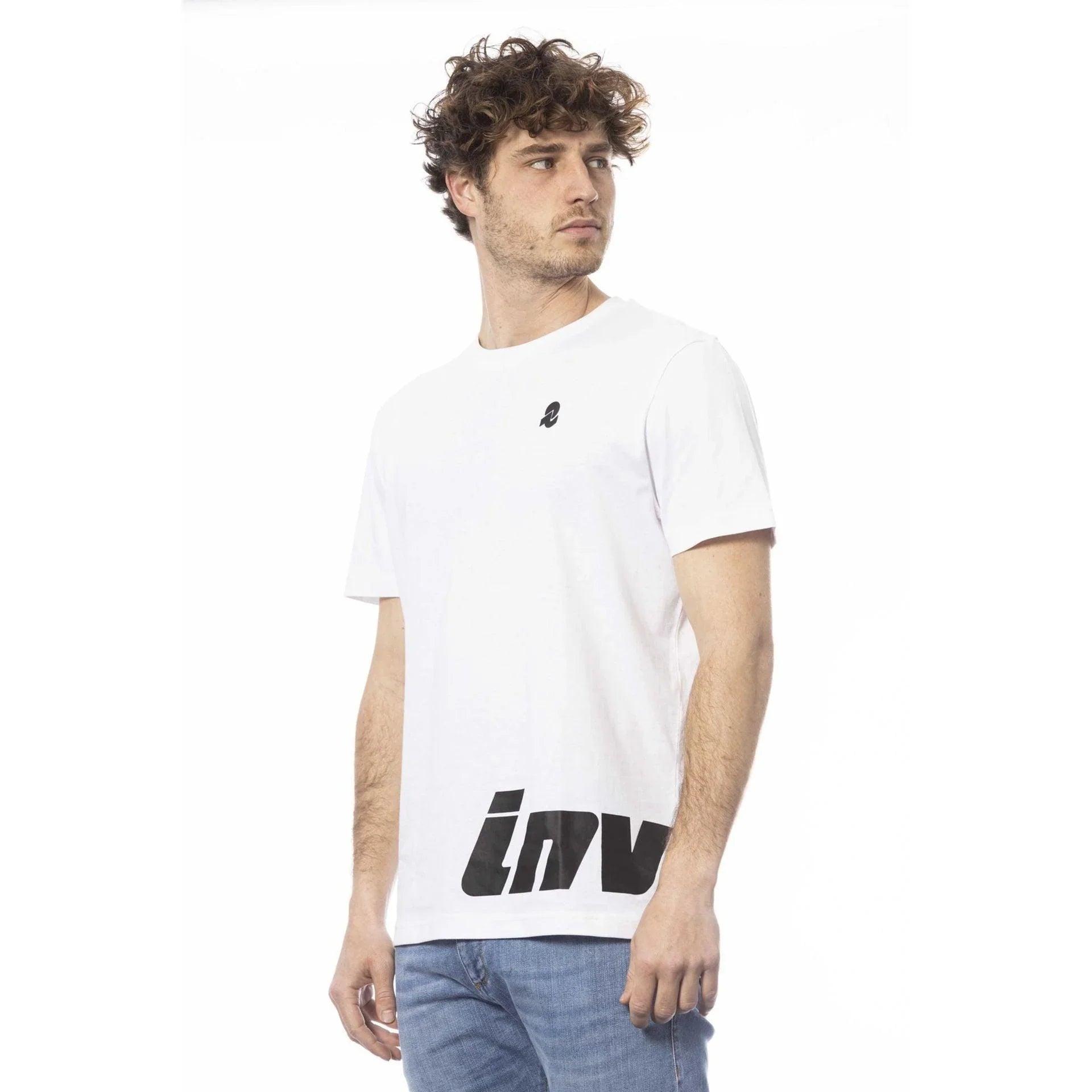Men Crew-Neck T-Shirt – Breathable - White -Guocali