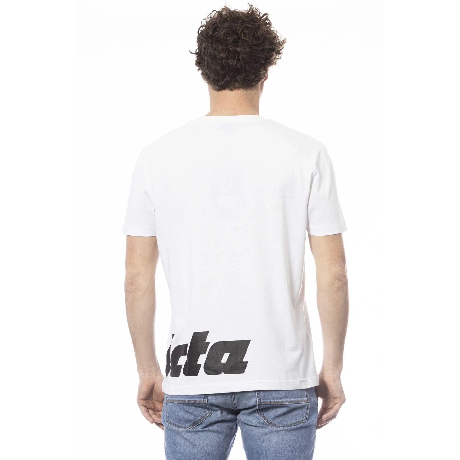 Men Crew-Neck T-Shirt – Breathable - White -Guocali