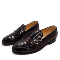 Men Dress Loafers - Buckles, Straps Monk Strap Formal Dress Shoes