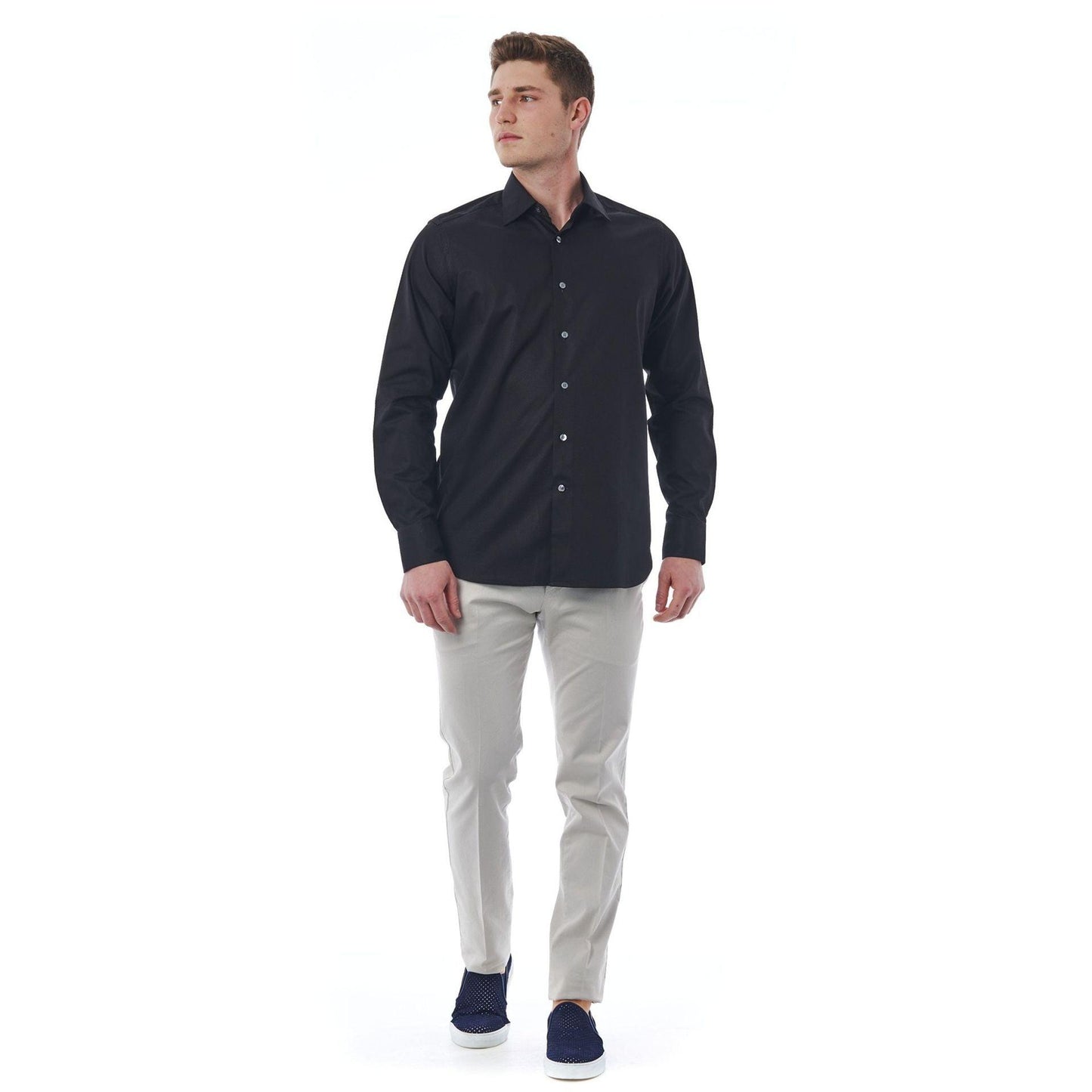 Men Dress Shirts - Bagutta Shirts - Dress Shirt - Guocali