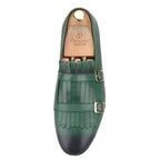 Men Kiltie Dress Loafers - Buckles, Straps Monk Strap Formal Dress Shoes