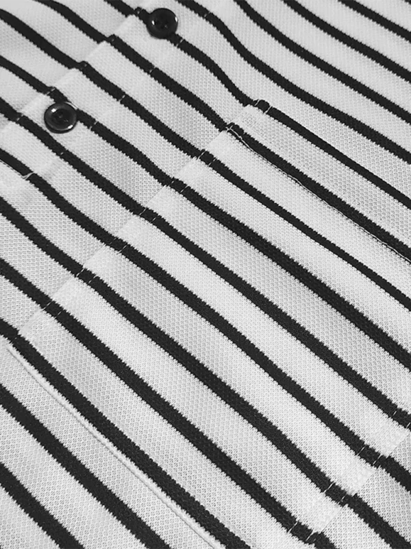 Men Long Sleeves Regular Fit Henley Shirt – Stretchable - Beige, White -Guocali