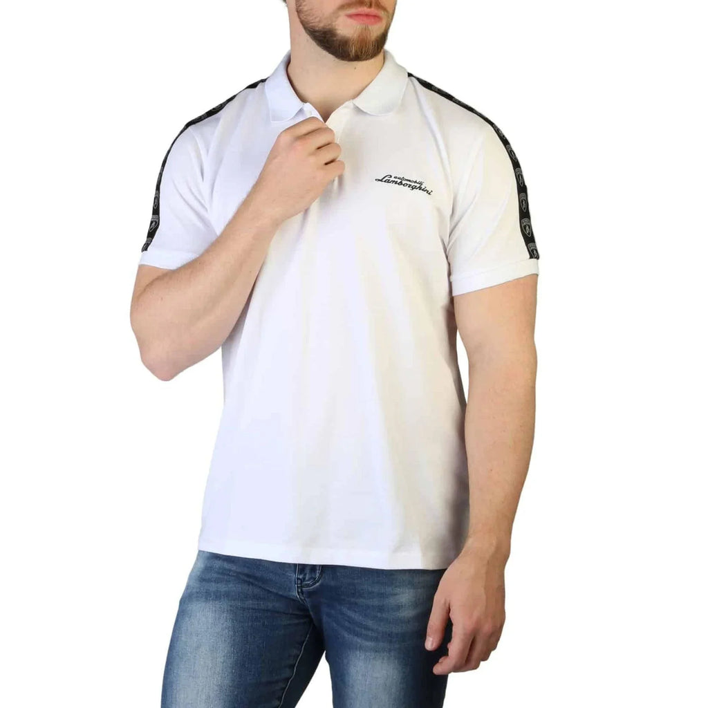 Men Polo Short-Sleeves T-Shirt – Breathable, Black