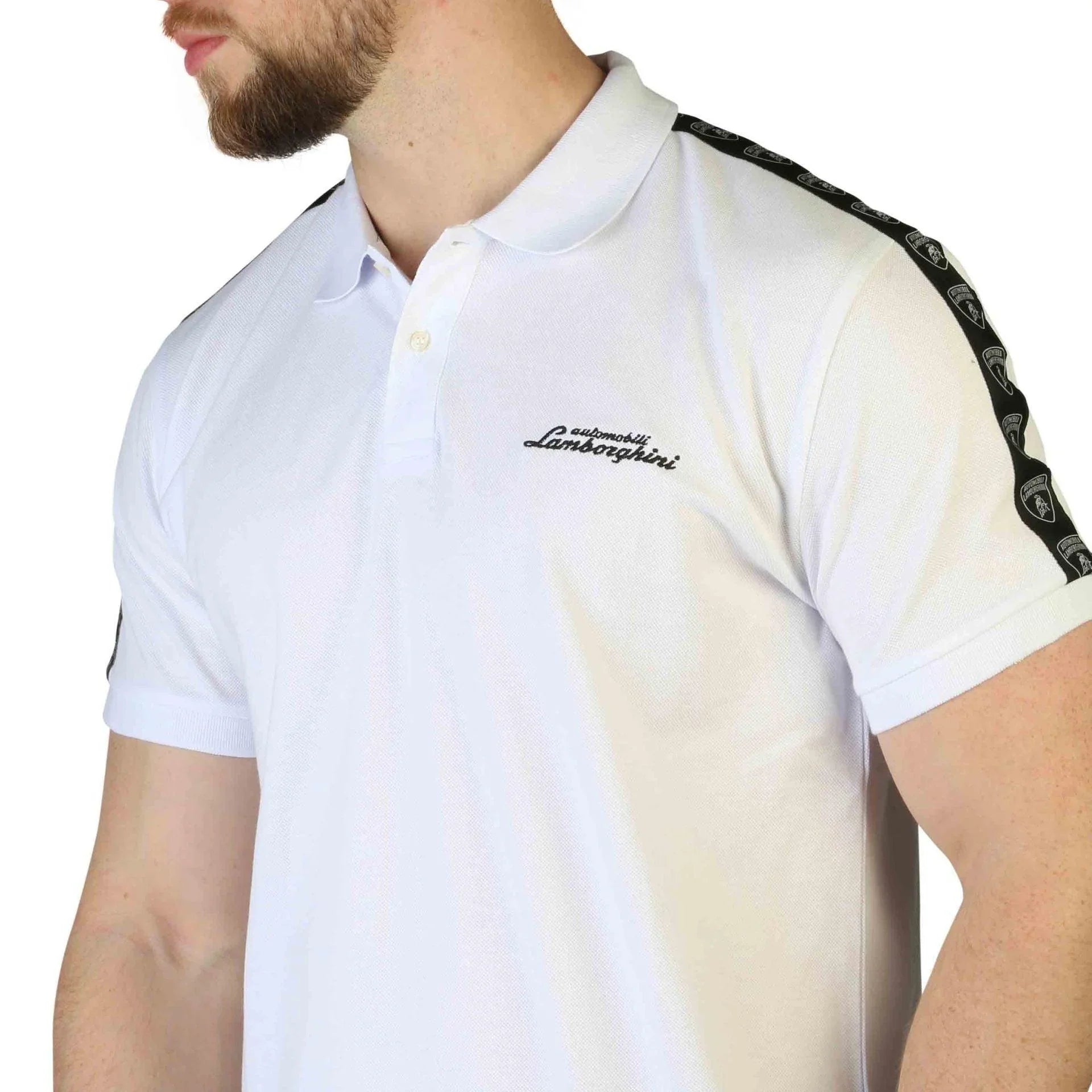 Men Polo Short-Sleeves T-Shirt – Breathable, Black