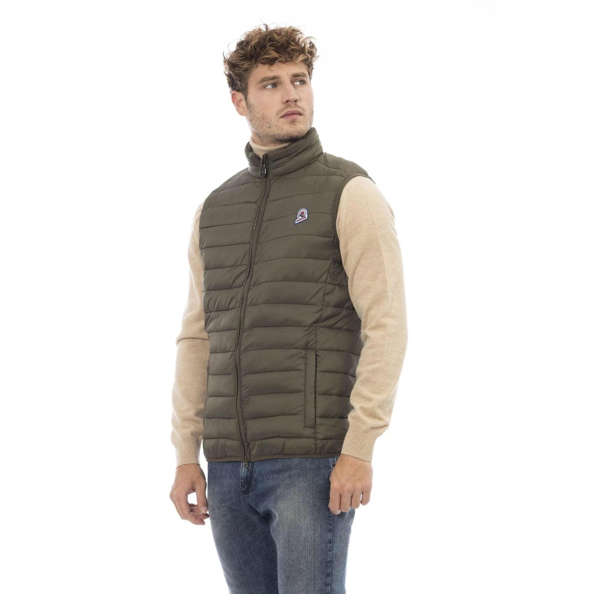 Men Puffer Vest - Lightweight - Classic Green -Guocali
