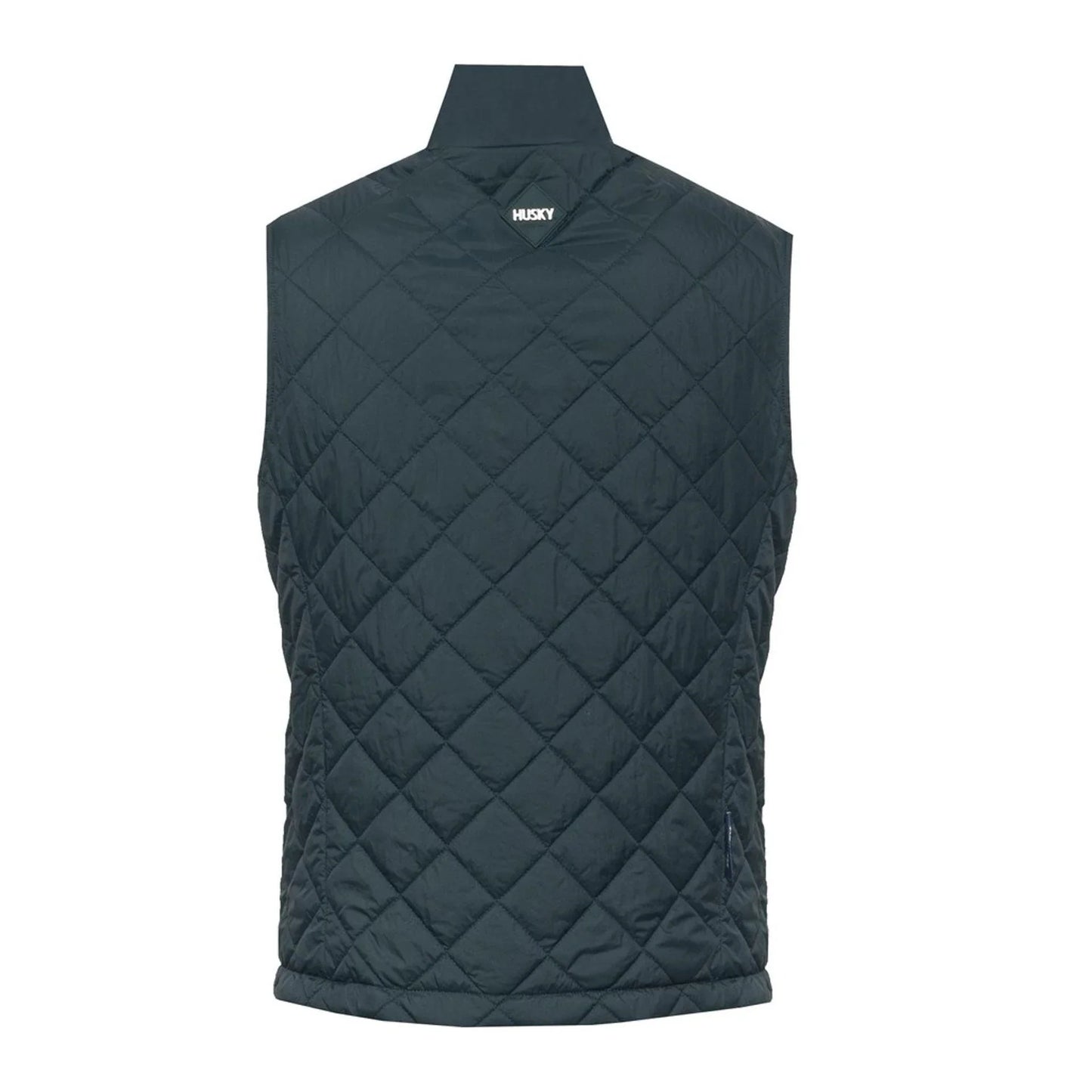Men Puffer Vest - Lightweight - Collarless Black -Guocali